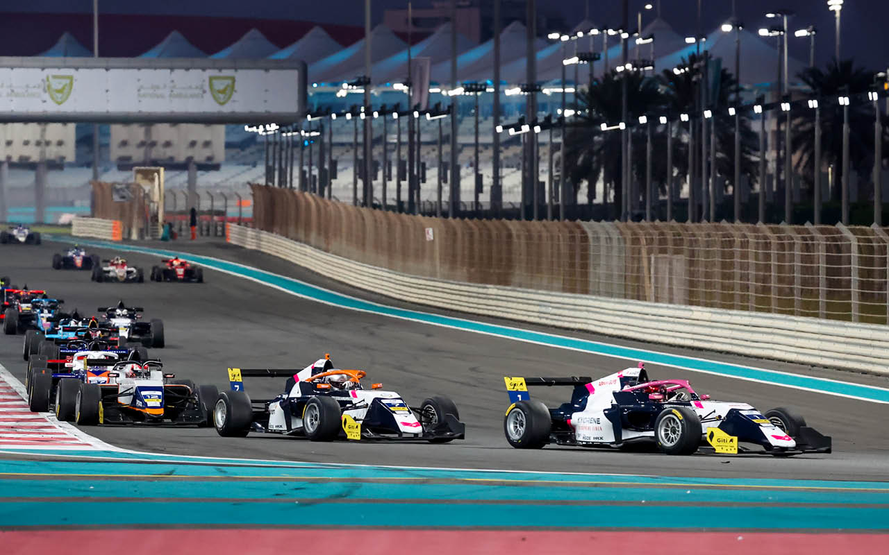 FRMEC : Enzo Deligny third in race 2 in Abu Dhabi