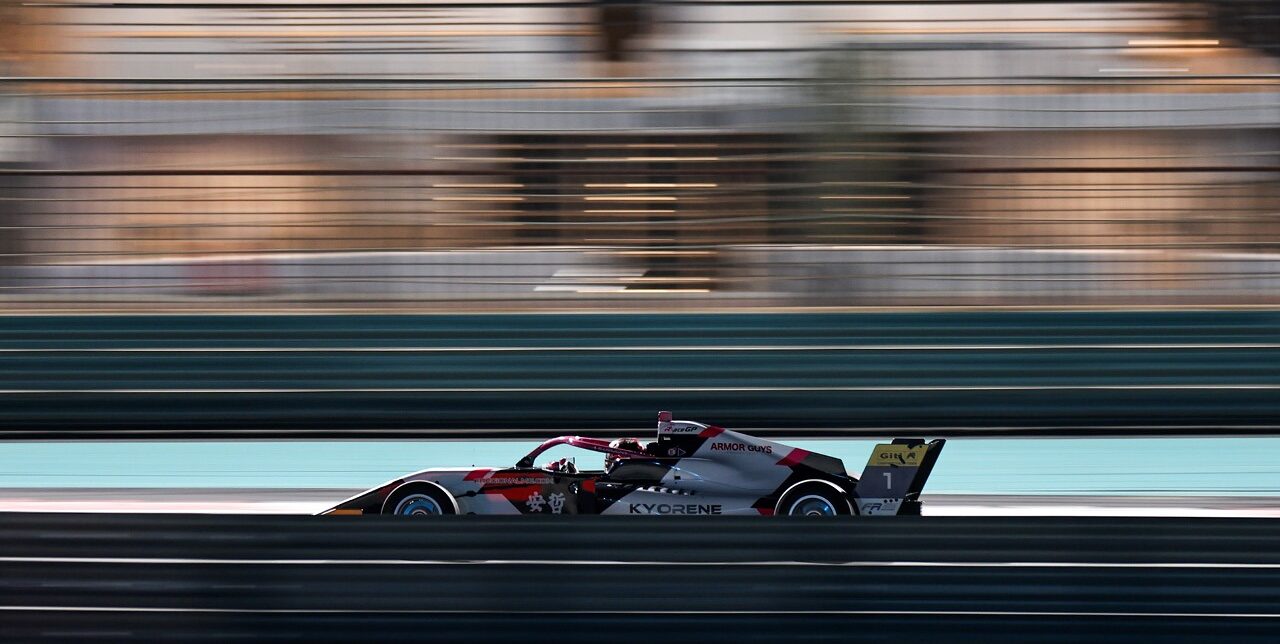 FRMEC: Another podium finish for R-ace GP and Enzo Deligny in Abu Dhabi.