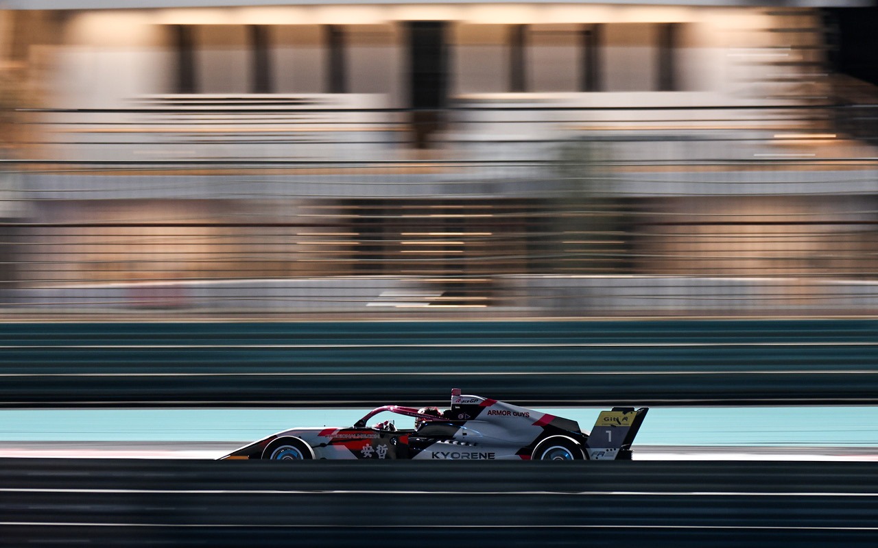 FRMEC: Another podium finish for R-ace GP and Enzo Deligny in Abu Dhabi.